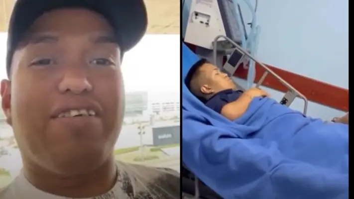¡Medio Metro está bien! El influencer reapareció después de haber sido mordido por un perro