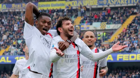 AC Milan se afianza en el segundo puesto de la Serie A con triunfo ante Hellas Verona