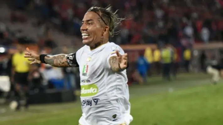 Dayro Moreno, ex Xolos de Tijuana, se convirtió en el máximo goleador de la Liga Colombiana