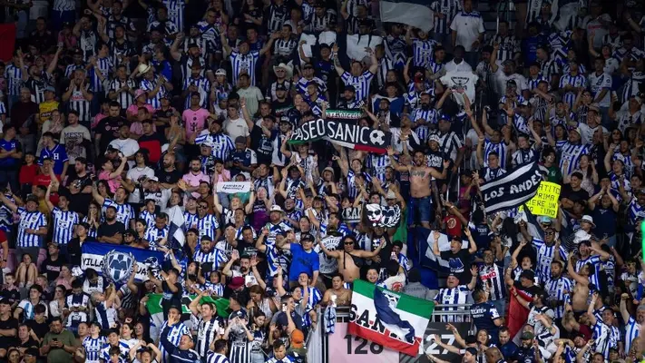 Aficionados de Rayados realizan cánticos tras la victoria ante Inter Miami: 'Messi tuvo miedo'