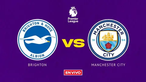 Brighton and Hove vs Manchester City EN VIVO Premier League Jornada 29