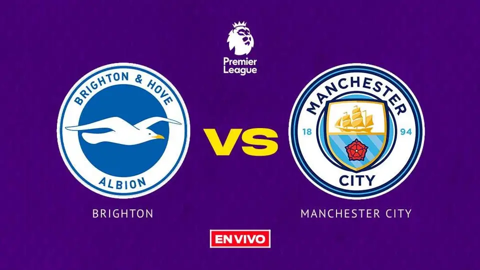 Brighton and Hove vs Manchester City EN VIVO Premier League Jornada 29