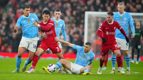 ¡Dejan al Arsenal de líder! Liverpool y Manchester City empatan y la Premier aún no se define