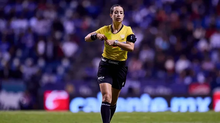 Katia García tras pitar en la Liga MX: “ Que sea un paso para seguir abriendo puertas para la mujer”
