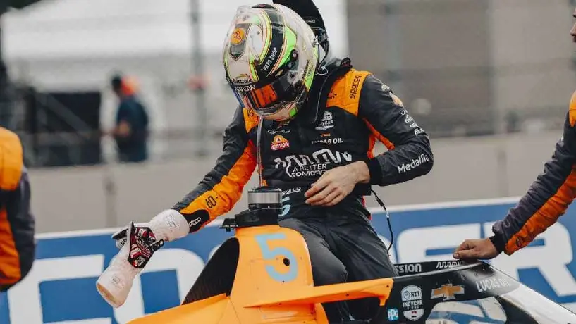 Mario Andretti, campeón de Fórmula 1, asegura que Pato O'Ward llegará al máximo circuito
