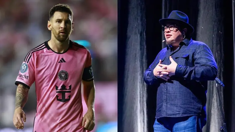 Franco Escamilla buscó a Lionel Messi para grabar algo con motivo del juego ante Rayados