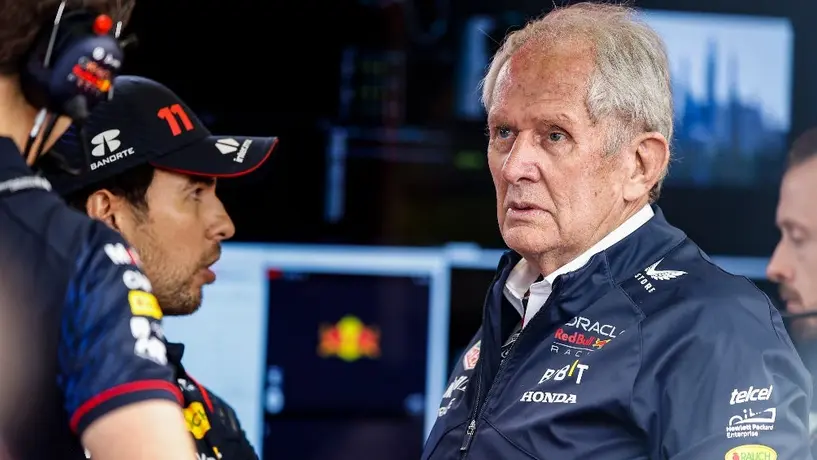 Helmut Marko ve 'muy posible' que Checo Pérez se quede en Red Bull para 2025