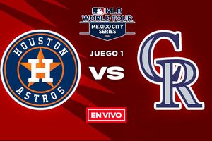 Houston Astros vs Colorado Rockies EN VIVO MLB Mexico City Series