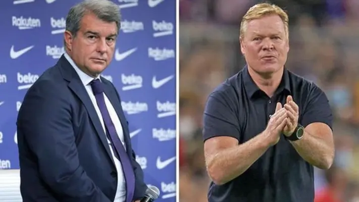 Ronald Koeman lanza 'dardo' a Laporta y asegura que él no tuvo el apoyo que Xavi tiene en Barcelona