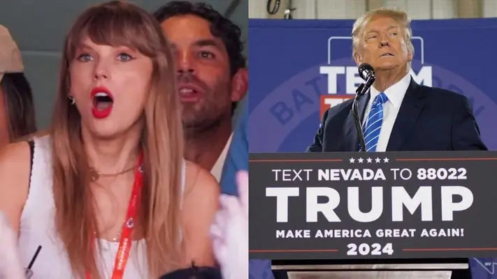 Trump asegura que Taylor Swift no apoyará a Biden porque a él le debe mucho