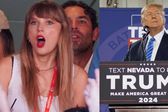 Trump asegura que Taylor Swift no apoyará a Biden porque a él le debe mucho