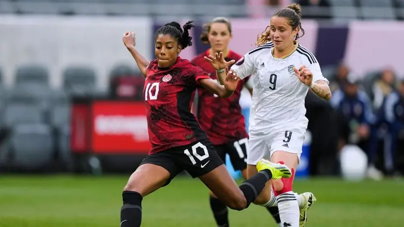 Canadá venció a Costa Rica en la Copa Oro W y avanza a semifinales