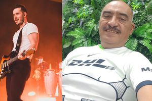 José Madero se burla en pleno concierto de la nueva porra de Pumas de don Beto