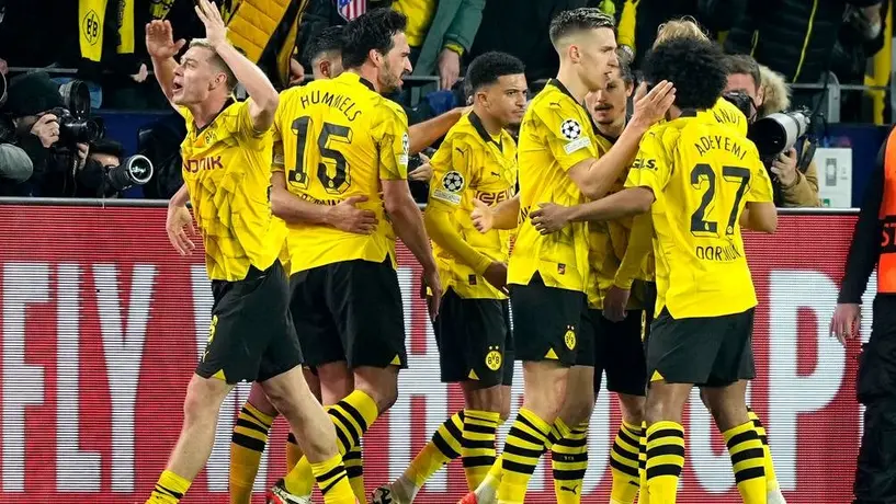 Borussia Dortmund remonta al Atlético de Madrid y se instala en Semifinales de Champions League
