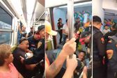 Investigarán a policías del Metro que bajaron a usuario que traía a su perrito enfermo VIDEO