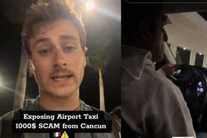 Turista canadiense denuncia que taxista de Cancún le quería cobrar 17 mil pesos