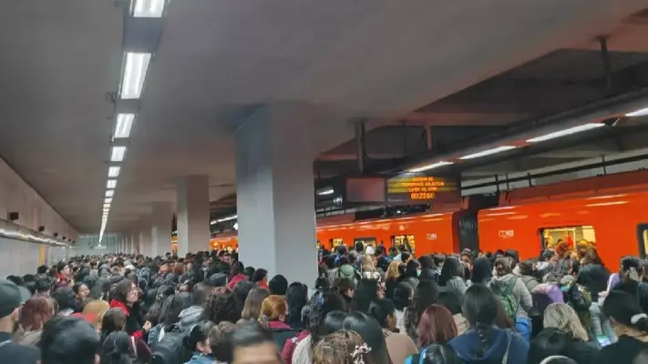 La Línea 12 del Metro ha presentado fallas una semana después de su reapertura