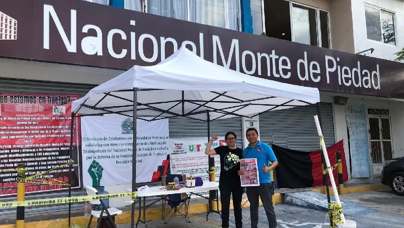 Nacional Monte de Piedad concluye huelga nacional; aceptan aumento salarial