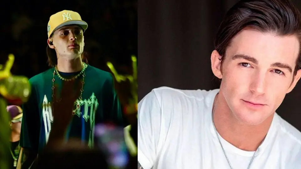 Drake Bell le pide colaboración a Peso Pluma en un live. ¿Peso Pluma lo ignora?