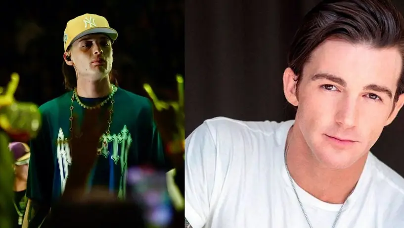 Drake Bell le pide colaboración a Peso Pluma en un live. ¿Peso Pluma lo ignora?