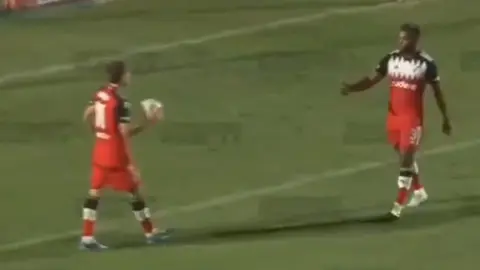 ¡Increíble! Ezequiel Barco desobedece las órdenes de Demichelis en pleno partido de River