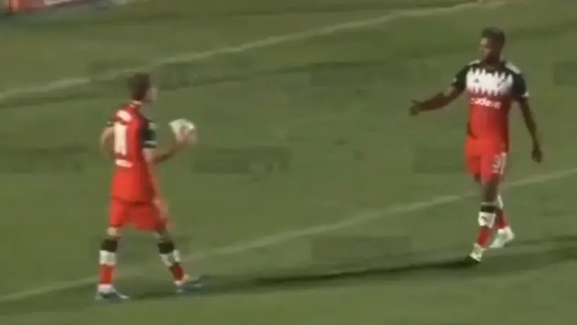 ¡Increíble! Ezequiel Barco desobedece las órdenes de Demichelis en pleno partido de River