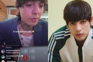 ¡Qué pena! A Natanael Cano 'le cortan' el teléfono durante transmisión en vivo con sus fans