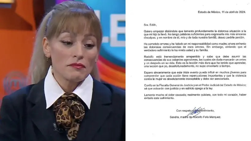 Víctima de Fofo habla de la carta que le mandó la mamá del influencer para pedirle perdón