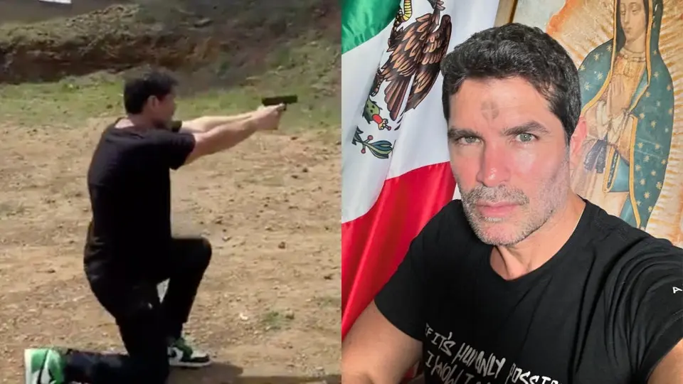¡Ya siéntese, señor! Eduardo Verástegui quiere ver personas armadas en México