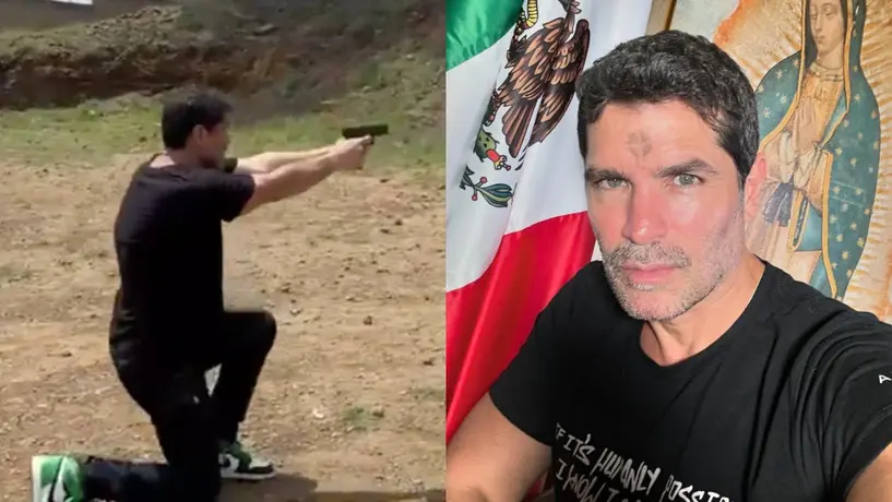 ¡Ya siéntese, señor! Eduardo Verástegui quiere ver personas armadas en México