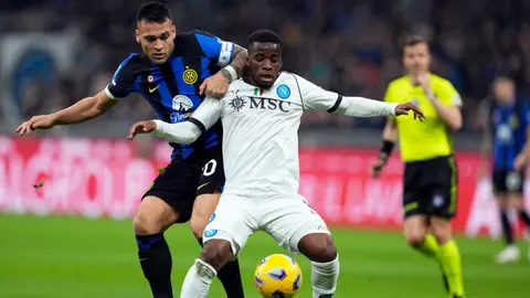 Inter y Napoli repartes puntos en Serie A, días después de caer en Champions League