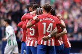 Atlético de Madrid vence al Real Betis después de la eliminación en Copa del Rey