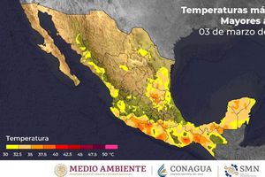 ¡Qué calor! Para hoy, hasta 45 grados en algunas regiones de México; te decimos dónde
