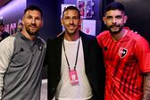 ¡Reencuentro argentino! Lionel Messi se reunió con Maxi y Baena previo al partido ante Newell's
