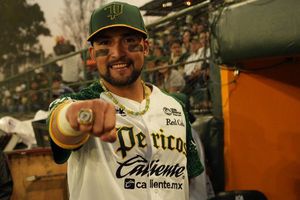 Pericos mostraron su anillo previo el juego ante Diablos en el Opening Day de la LMB