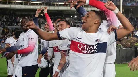 ¡Hubo conato de bronca! Barcelona y PSG se encararon en el túnel del estadio tras burlas de Mbappé