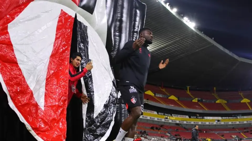 Jordy Caicedo de Atlas causa baja de cara al duelo ante Tigres