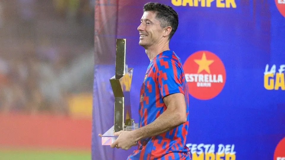 Robert Lewandowski tras su presentación con Barcelona: 'Me reí cuando escuché ¡Hala Madrid!'