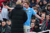 ¿Se excusa? Pep Guardiola explica por qué sustituyó a De Bruyne vs Liverpool