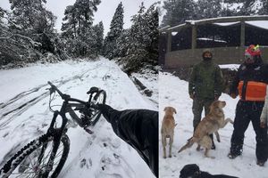 ¡Angelitos en la nieve! El Ajusco y el Desierto de los Leones se ven tapizados de blanco
