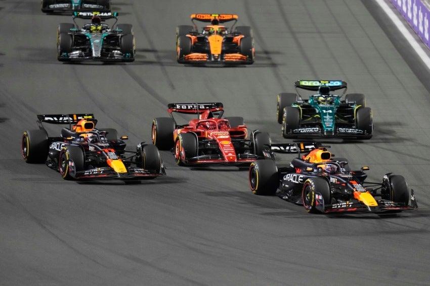 Las mejores imágenes del Gran Premio de Arabia Saudita 2024