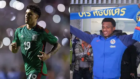 ¿Y Jorge Sánchez? Aficionado de Cruz Azul fue al aeropuerto, pero a la llegada del refuerzo de América