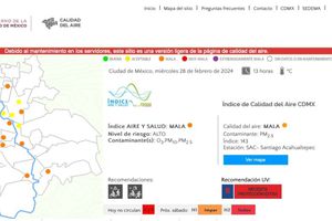 En la Ciudad de México se reporta: ¡Mala calidad del aire!