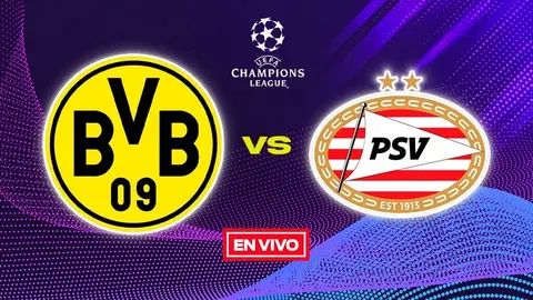 Borussia Dortmund vs PSV EN VIVO Champions League Octavos de Final Vuelta