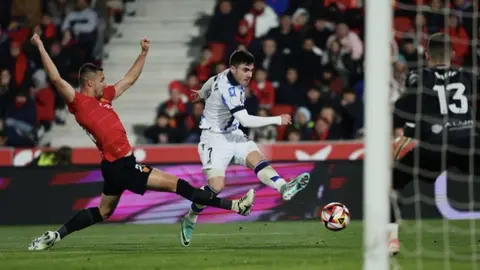 ¡Sin definición! Mallorca y Real Sociedad empatan en la Ida de la Semifinal de la Copa del Rey
