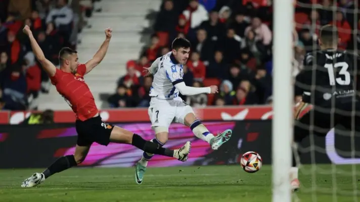 ¡Sin definición! Mallorca y Real Sociedad empatan en la Ida de la Semifinal de la Copa del Rey