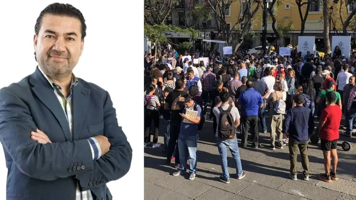 Jaime Barrera: Familia del periodista secuestrado arma protesta para exigir su regreso