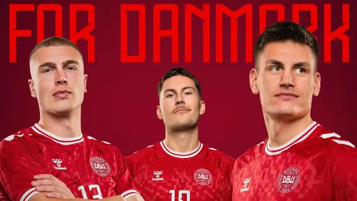 Dinamarca estrenó su jersey para la Eurocopa 2024 con dedicatoria especial