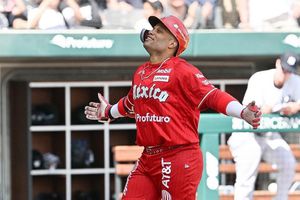 Robinson Canó se estrena con los Diablos Rojos del México: Conecta cuadrangular vs New York Yankees