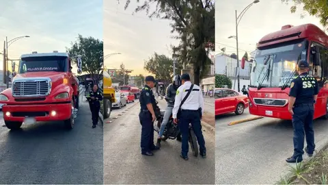 Continúa operativo ‘antigandalla’ para no invadir el carril del Metrobús
